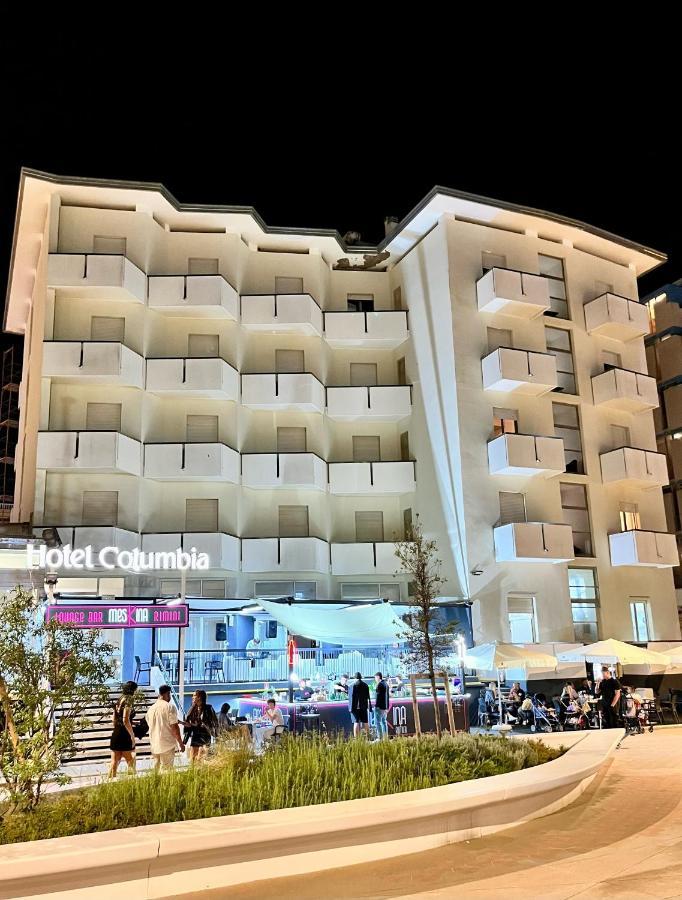 רימיני Hotel Columbia Frontemare מראה חיצוני תמונה